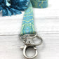 Aqua Floral Lanyards For Women Gift for Teachers, Nurses