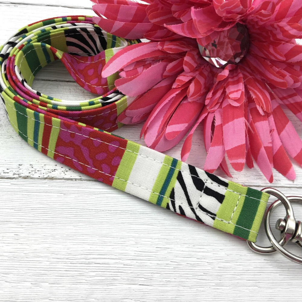 Animal Print Lanyard For Women Gift for Teachers, Nurses