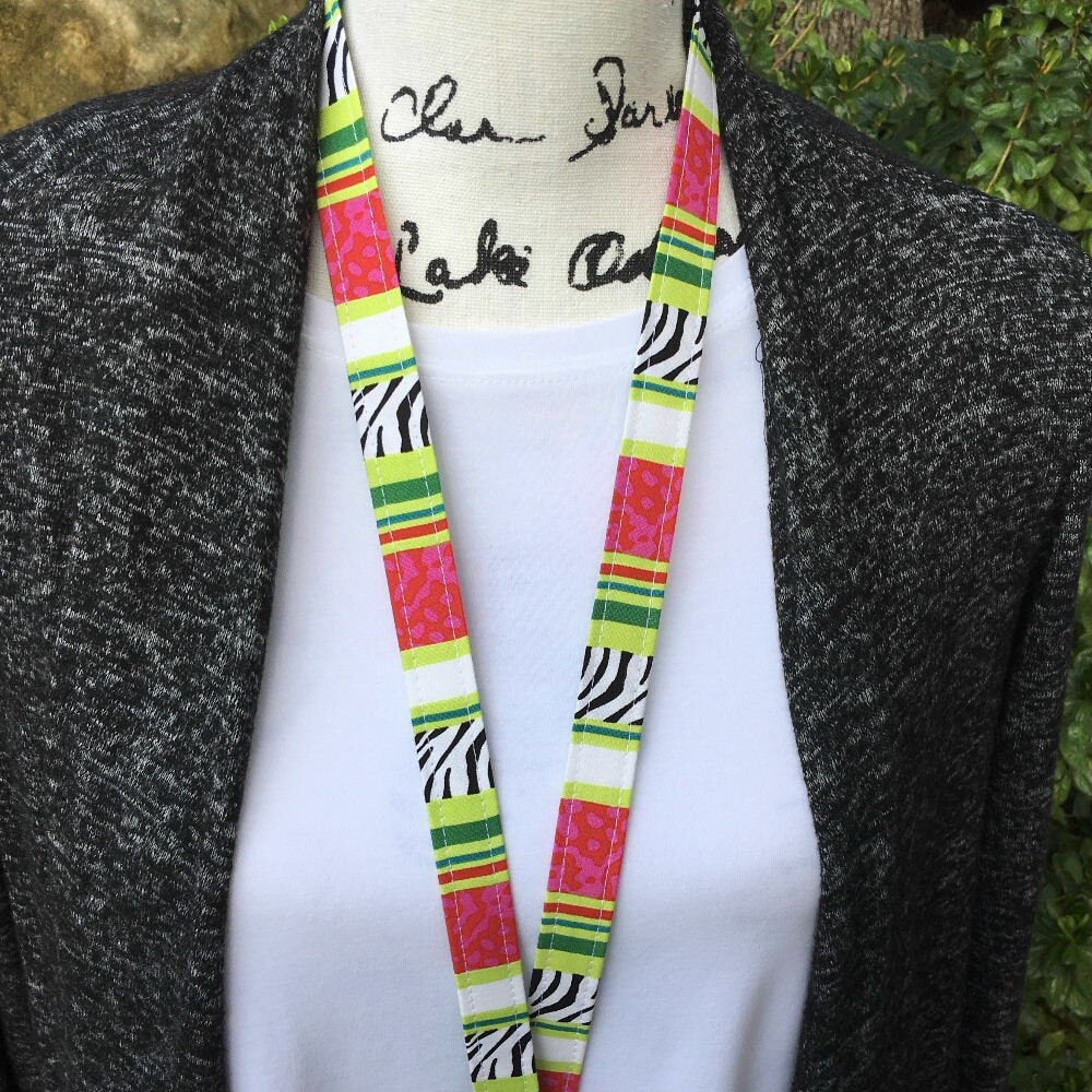 Animal Print Lanyard For Women Gift for Teachers, Nurses