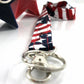 Patriotic Fabric Lanyard for Badges