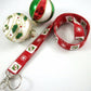Christmas Lanyard with Ornaments and Snowflakes