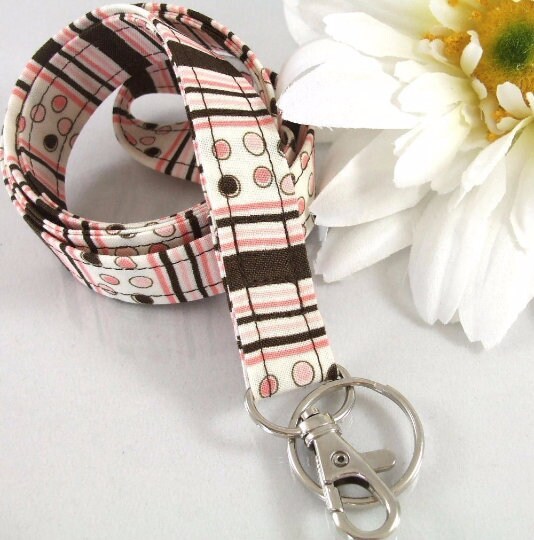 Fabric Lanyard ID Badge Holder