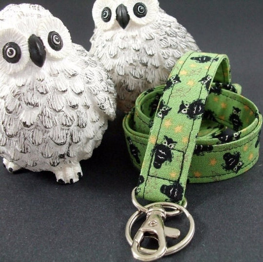 Handmade Halloween Lanyard | Popular Right Now | Teacher Lanyard | Badge Holder | Lanyards | ID Holder | ID Badge Holder | Owl