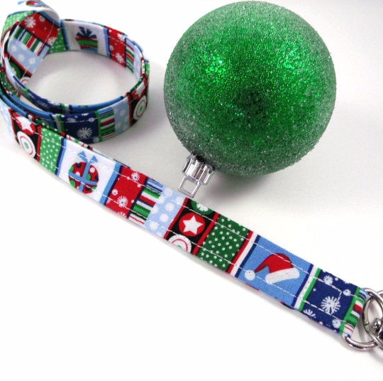 Christmas Lanyard with Ornaments Santa Hat