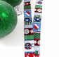 Christmas Lanyard with Ornaments Santa Hat