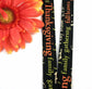 Thanksgiving Fabric Lanyard ID Badge