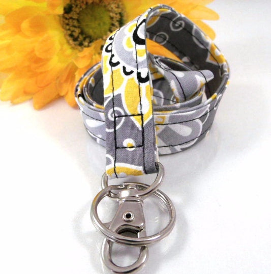 Boho Lanyard, Worklife, Lanyard Teacher, Lanyard for Keys, Fabric Lanyard, Cruise Lanyard, Cute Lanyard for keys, Lanyard with ID holder