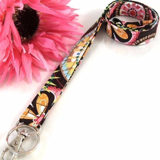 Floral lanyard, Lanyard for Keys, Trending Now, Teacher Life, Lanyard for Badge, Lanyard Keychain, Nurse Lanyard, Fabric Lanyard, Nurse Life