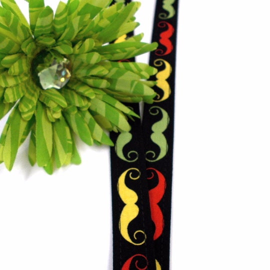 Mustache Key Keeper Lanyard