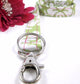 Damask Lanyard ID Badge Avocado