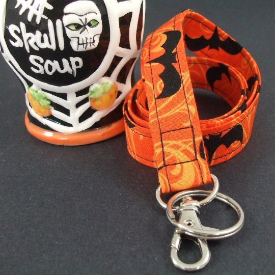 Halloween Lanyard with Bats, Work Lanyard, Fun Lanyard, Halloween Nurse, Halloween Lanyards, Bats Halloween, Halloween Work, Trending Now