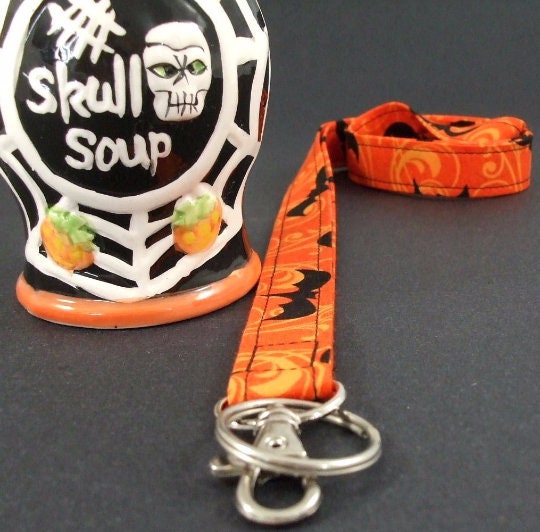 Halloween Lanyard with Bats, Work Lanyard, Fun Lanyard, Halloween Nurse, Halloween Lanyards, Bats Halloween, Halloween Work, Trending Now