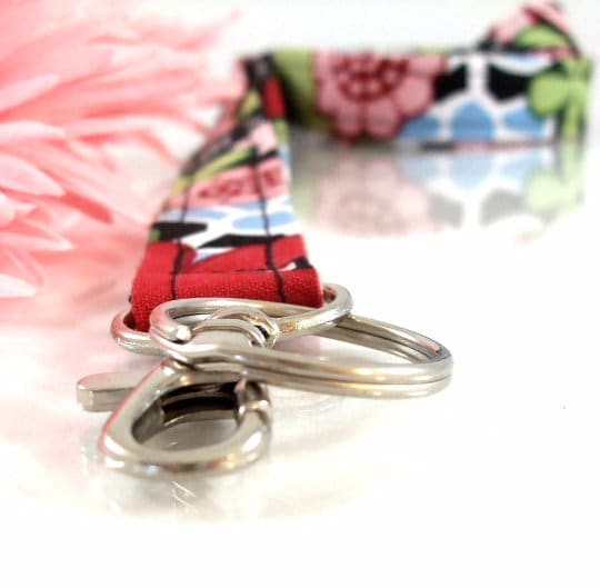 Floral lanyard, Lanyard for Keys, Trending Now, Teacher Life, Lanyard for Badge, Lanyard Keychain, Nurse Lanyard, Fabric Lanyard, Nurse Life