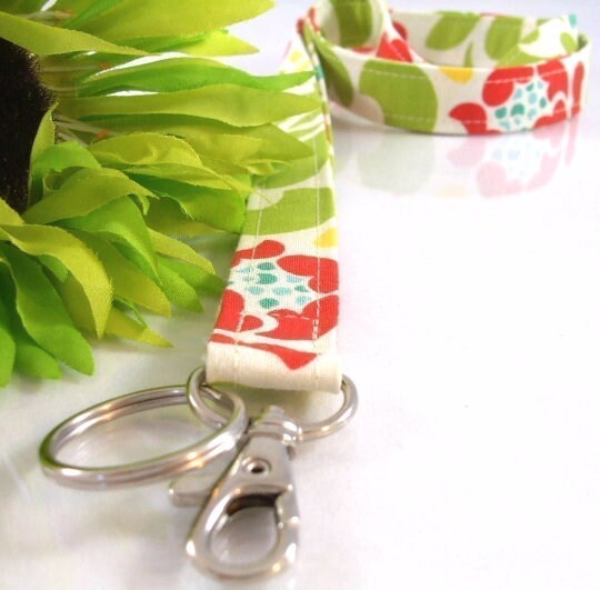 Floral lanyard, Lanyard for Keys, Trending Now, Teacher Life, Lanyard for Badge, Lanyard Keychain, Nurse Lanyard, Fabric Lanyard, Nurse Life