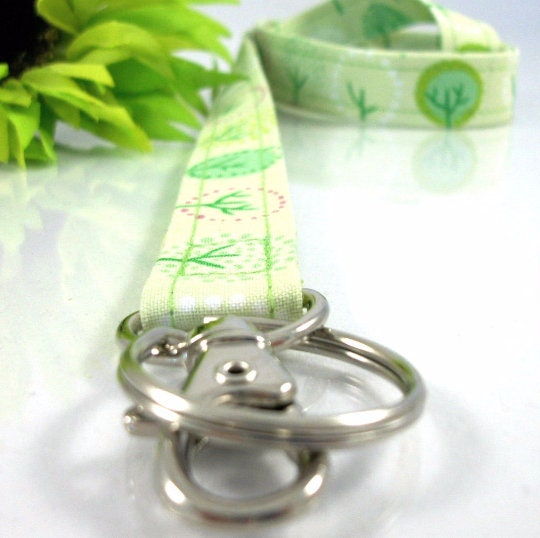 Tree Lanyard, Cute Lanyard with ID Holder, Cute lanyard for keys, lanyard teacher, lanyard for keys, lanyard for badge, Trees,  Teacher Life