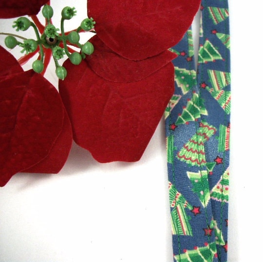Christmas Lanyard with Christmas Trees