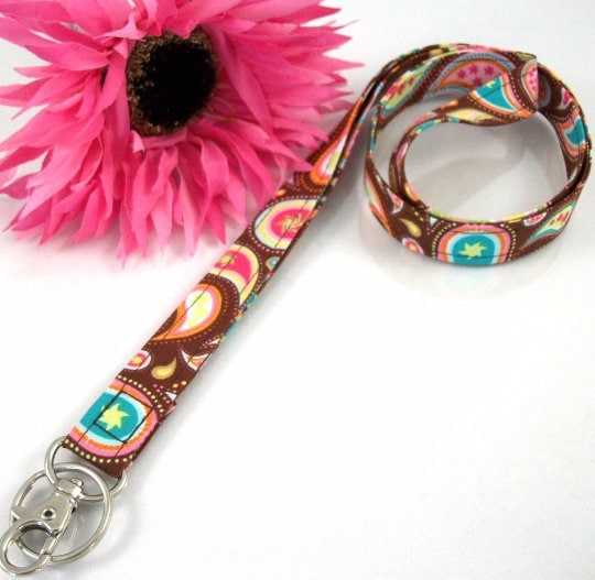 Floral lanyard, Lanyard for Keys, Trending Now, Teacher Life, Lanyard for Badge, Lanyard Keychain, Nurse Lanyard, Fabric Lanyard, Nurse Life