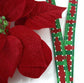 Red and Green Braid Christmas Lanyard