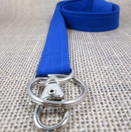 Lanyard in Royal Blue for School or Work
