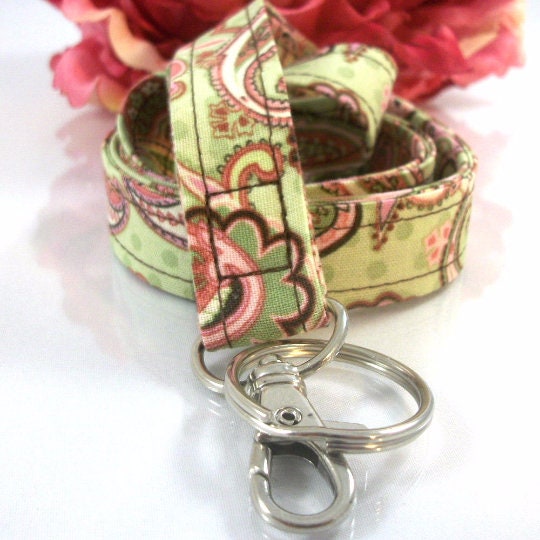 Paisley Lanyard for Work