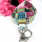 Floral lanyard, Lanyard for Keys, Trending Now, Teacher Life, Lanyard for Badge, Lanyard Keychain, Nurse Lanyard, Fabric Lanyard, Nurse Life