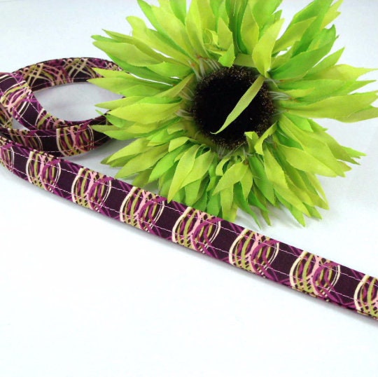 Eggplant Chartreuse Work Lanyard