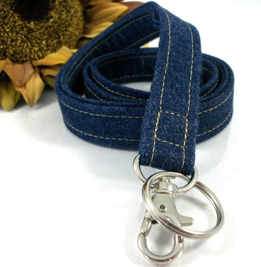 Denim Lanyard