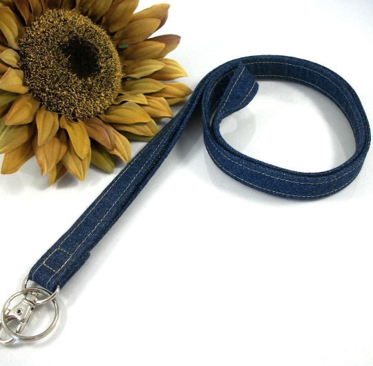 Denim Lanyard