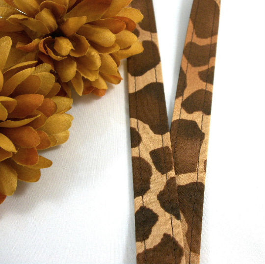 Giraffe Animal Print Lanyard