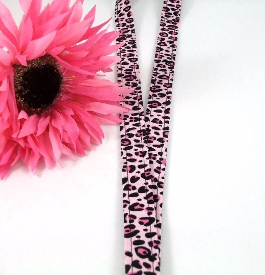 Animal Print Lanyard