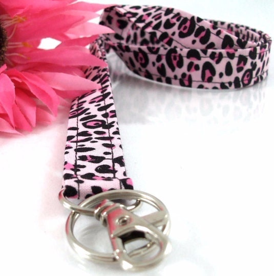 Animal Print Lanyard