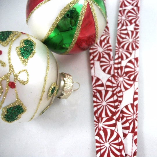 Christmas Lanyard with Peppermint Candy