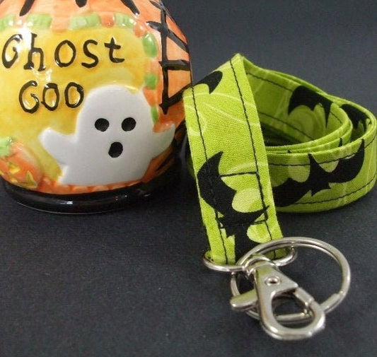 Halloween Lanyard with Bats, Work Lanyard, Fun Lanyard, Halloween Nurse, Halloween Lanyards, Bats Halloween, Halloween Work, Trending Now