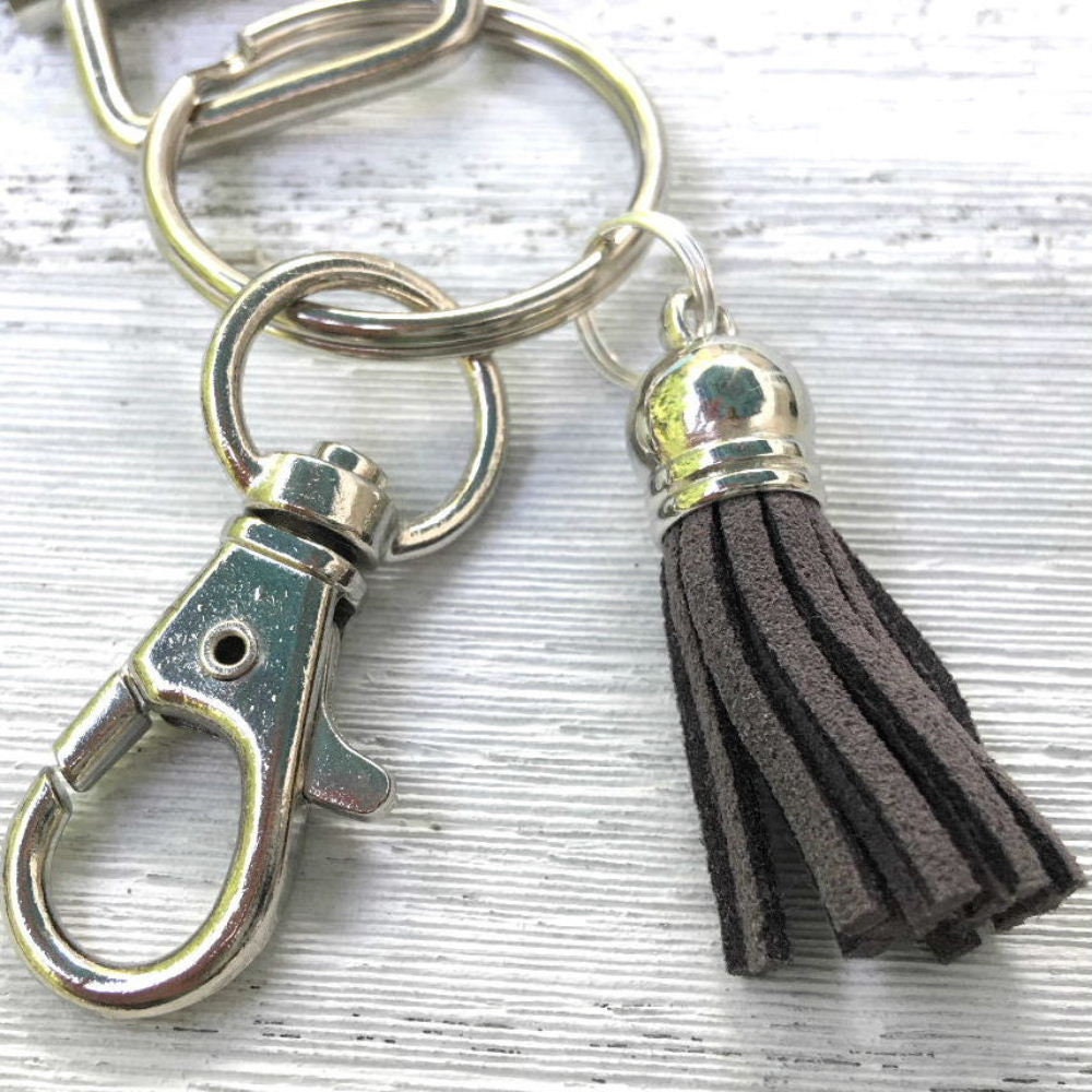 Handmade Floral Wristlet Keychain, College Graduation Gift for her, I Miss You Gift, Goodbye Gift