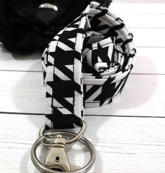 Herringbone Pattern Lanyard