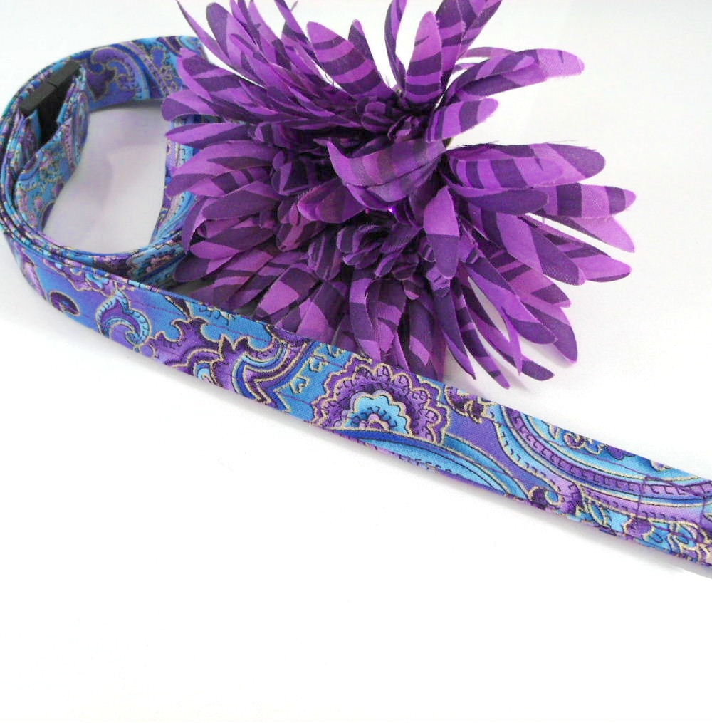 Paisley Floral Breakaway Lanyard with ID Holder