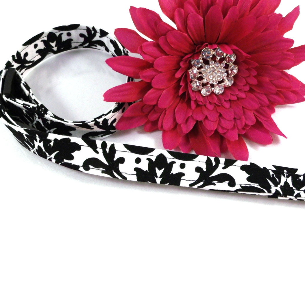 Damask Breakaway Lanyard with ID Holder