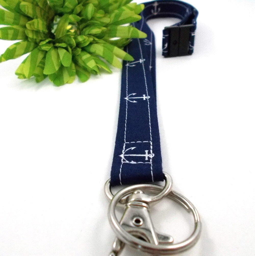 Anchor Breakaway Lanyard with ID Holder