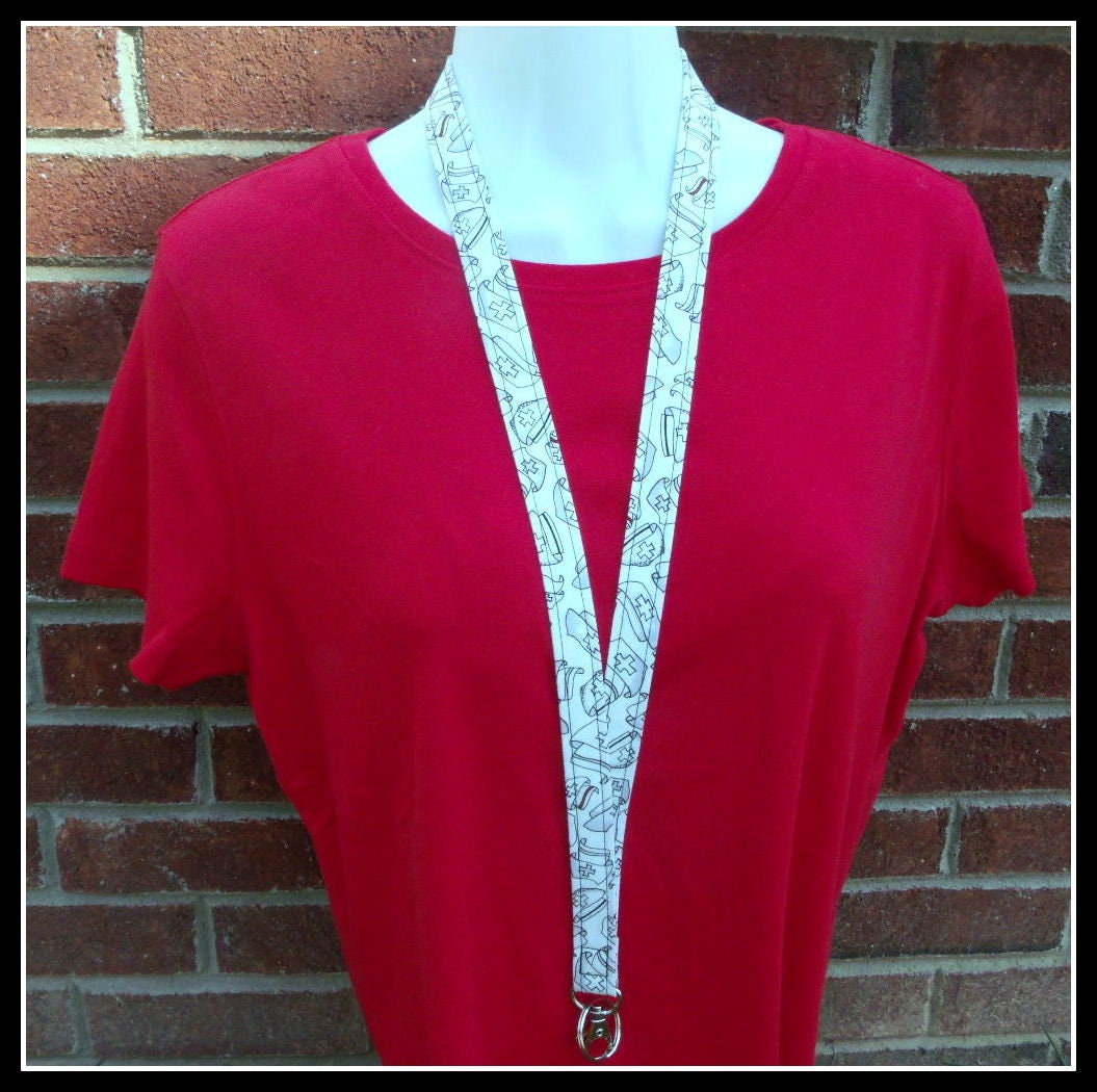 Damask Breakaway Lanyard with ID Holder