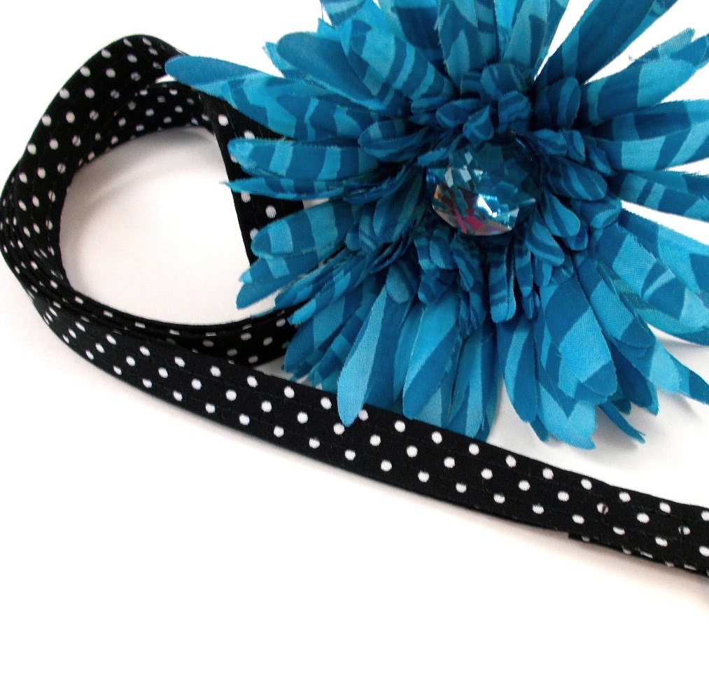 Polka Dots Skinny Lanyard for Keys