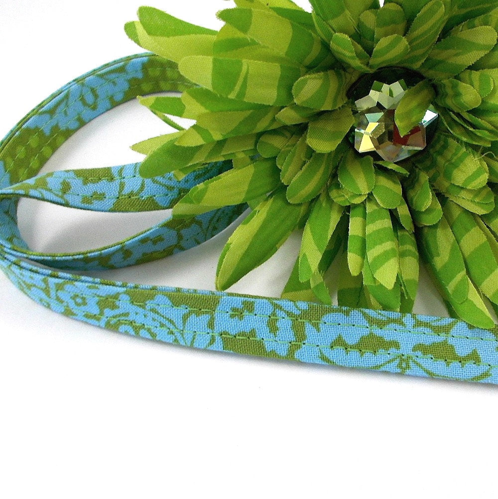 Floral Skinny Lanyard for Keys