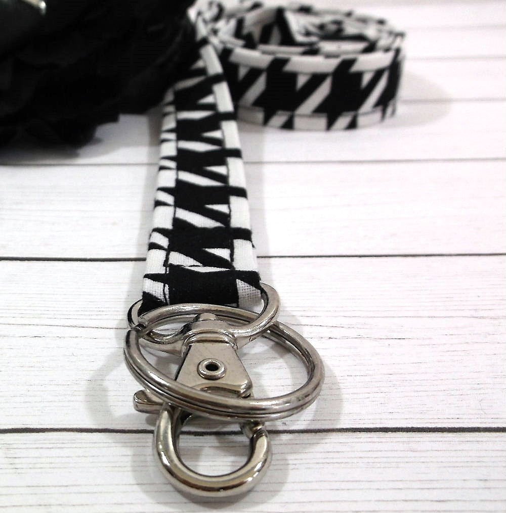 Herringbone Pattern Lanyard