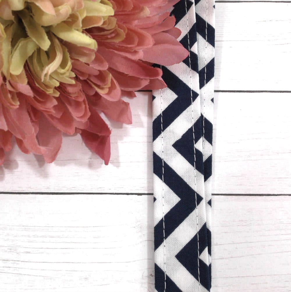 Chevron Lanyard for Keys and ID Badge