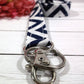 Chevron Lanyard for Keys and ID Badge