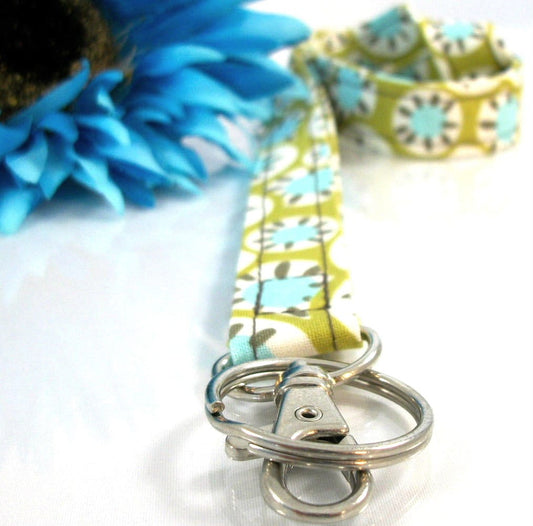 Floral lanyard, Lanyard for Keys, Trending Now, Teacher Life, Lanyard for Badge, Lanyard Keychain, Nurse Lanyard, Fabric Lanyard, Nurse Life