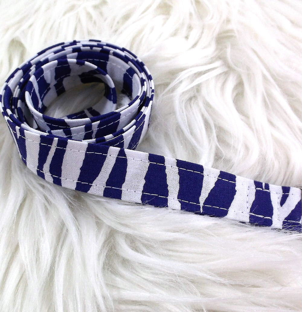 Zebra Animal Print Lanyard for Keys and ID Badge