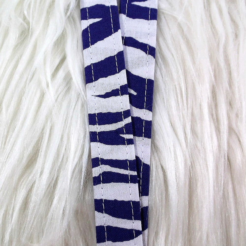 Zebra Animal Print Lanyard for Keys and ID Badge