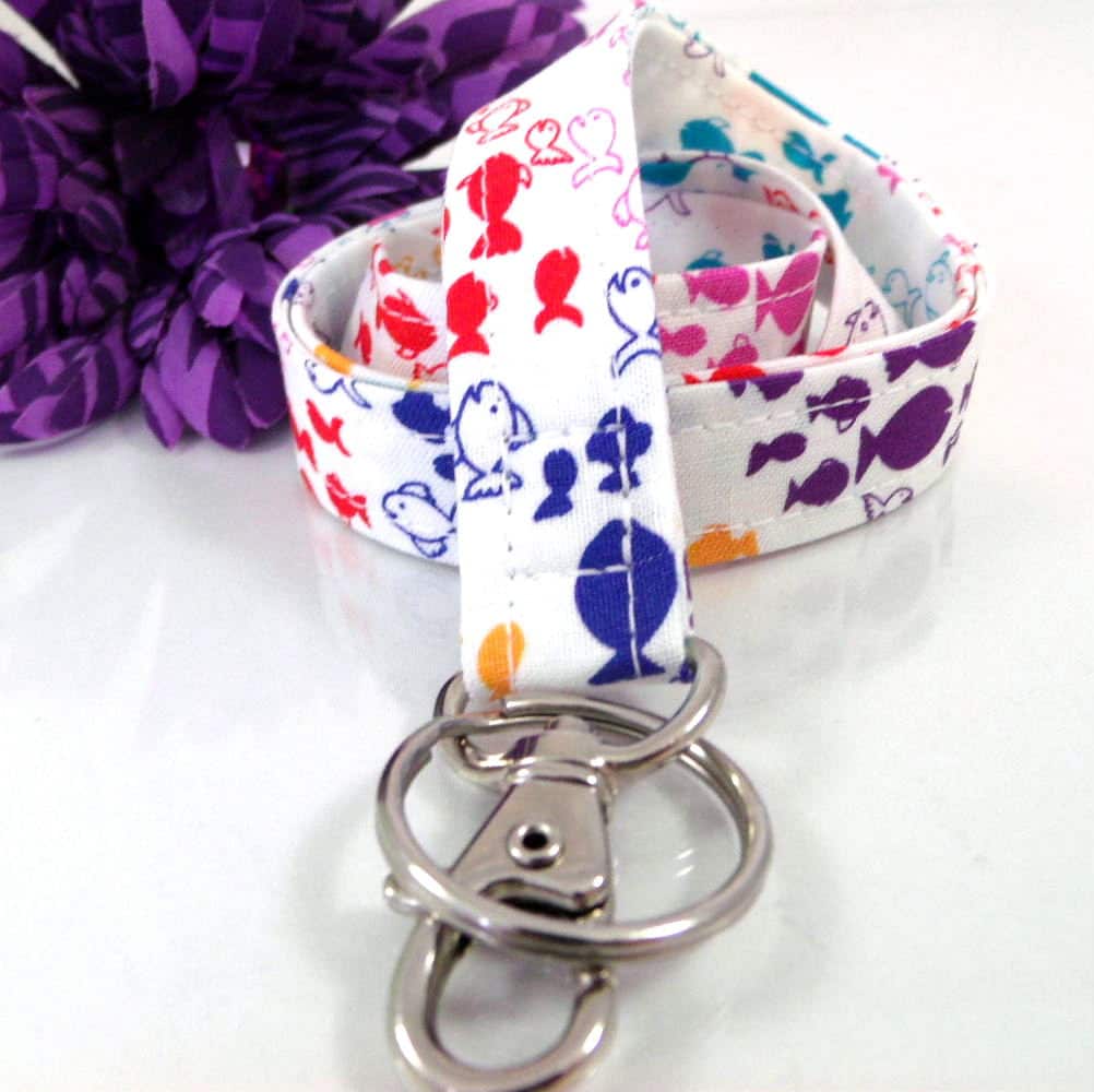 Fish Lanyard for Keys and ID Badge