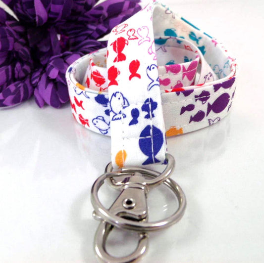 Fish Lanyard for Keys and ID Badge