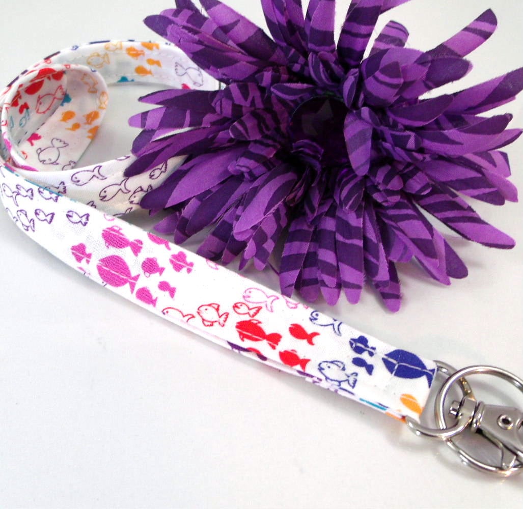 Fish Lanyard for Keys and ID Badge